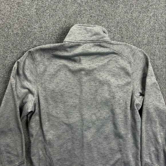 Mercedes Benz Jacket Adults Small Gray Full Zip Fleece Port Authority Mens - Picture 4 of 10